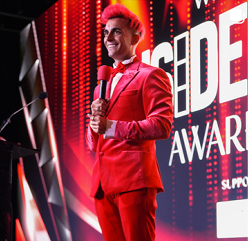 Image gallery marquee